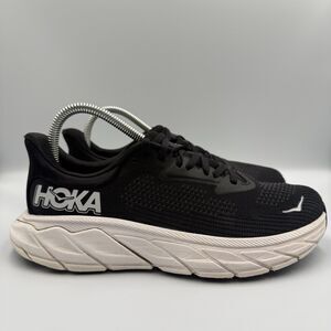 Hoka One One Arahi 7 Women's Size 8 B Black Running Shoes Sneakers 1147851 BWHT